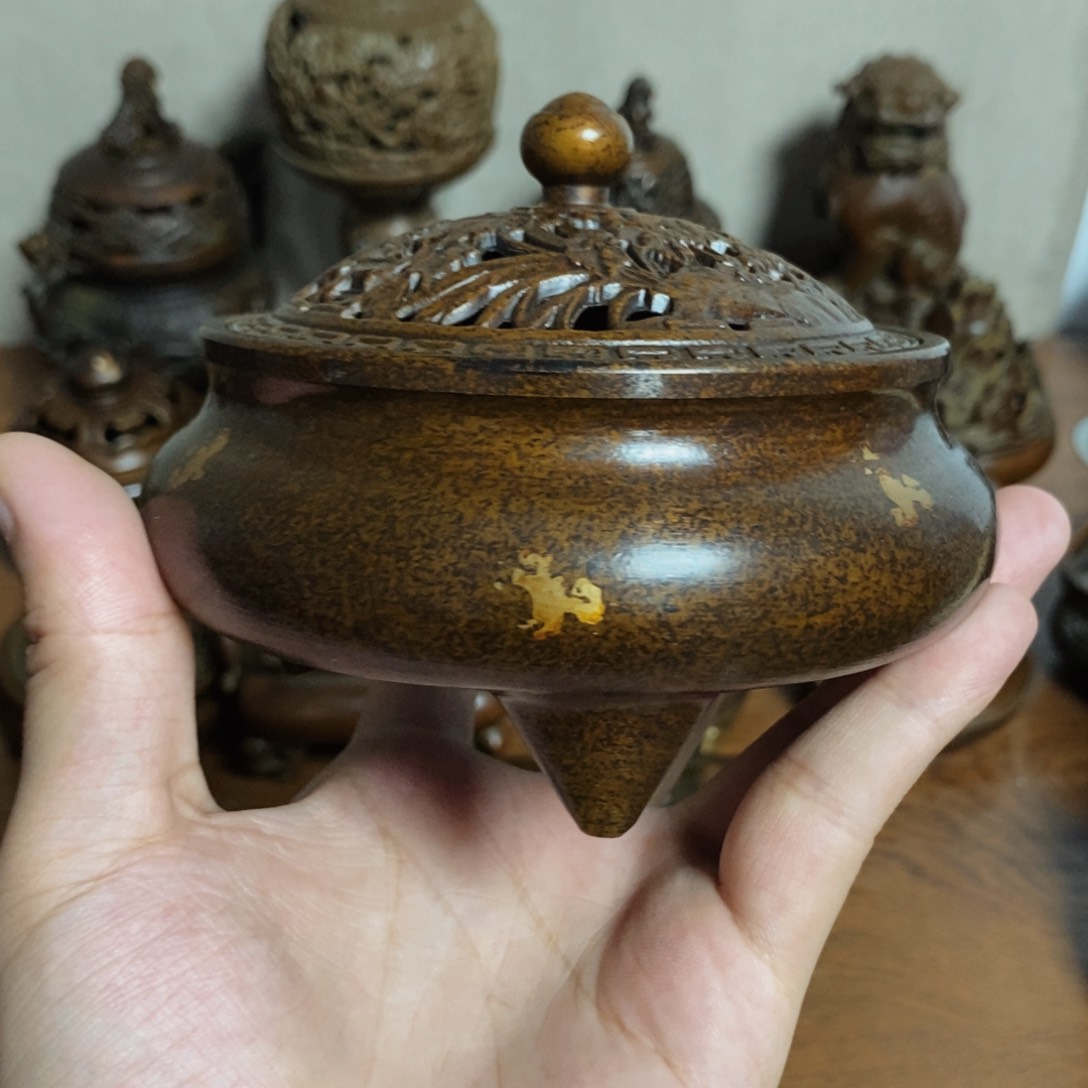 铜盛世铜炉铜器香炉工艺品
