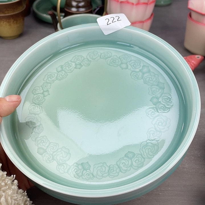 龙泉青瓷哈哈哈微瑕222