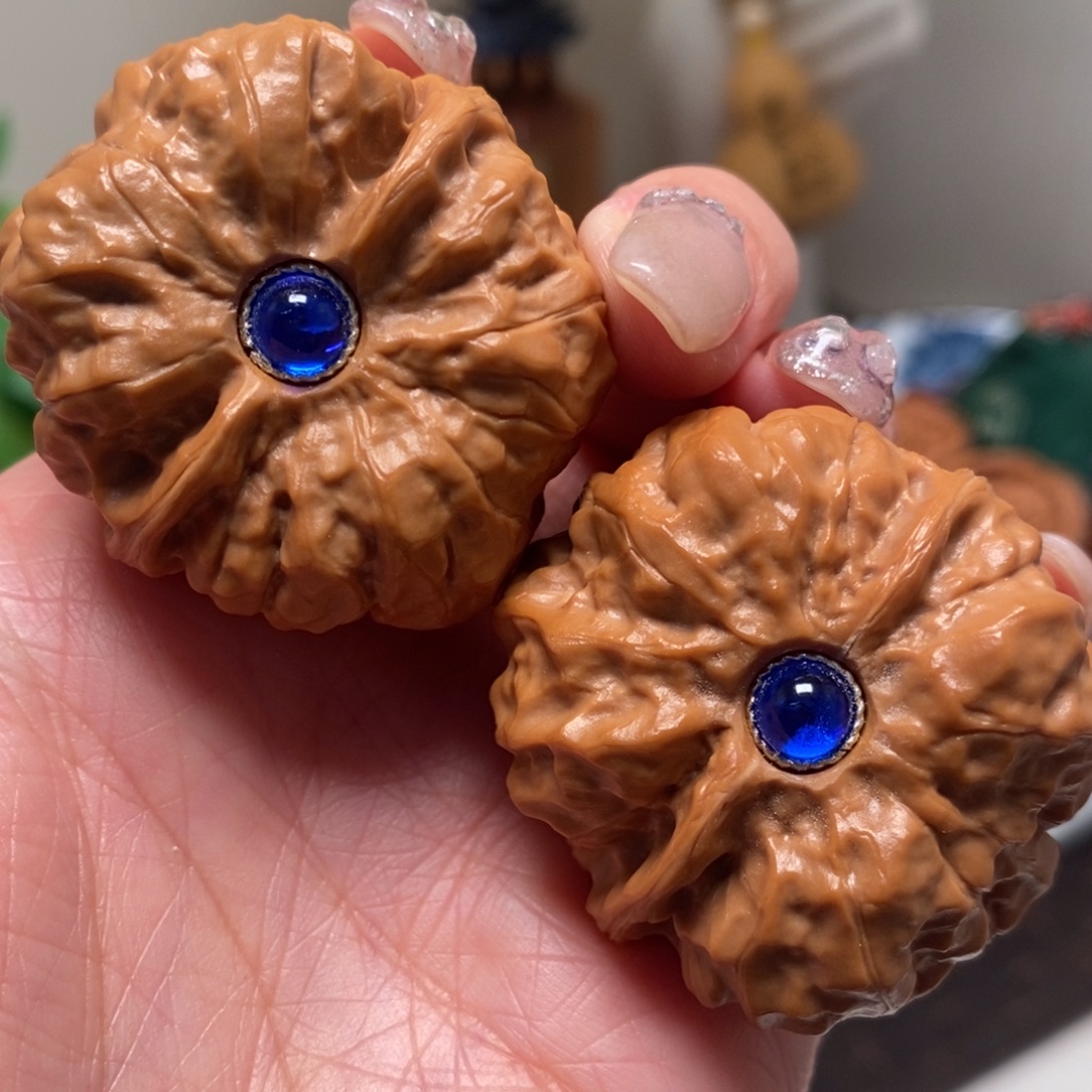 把件文玩核桃39尺寸蛤蟆头