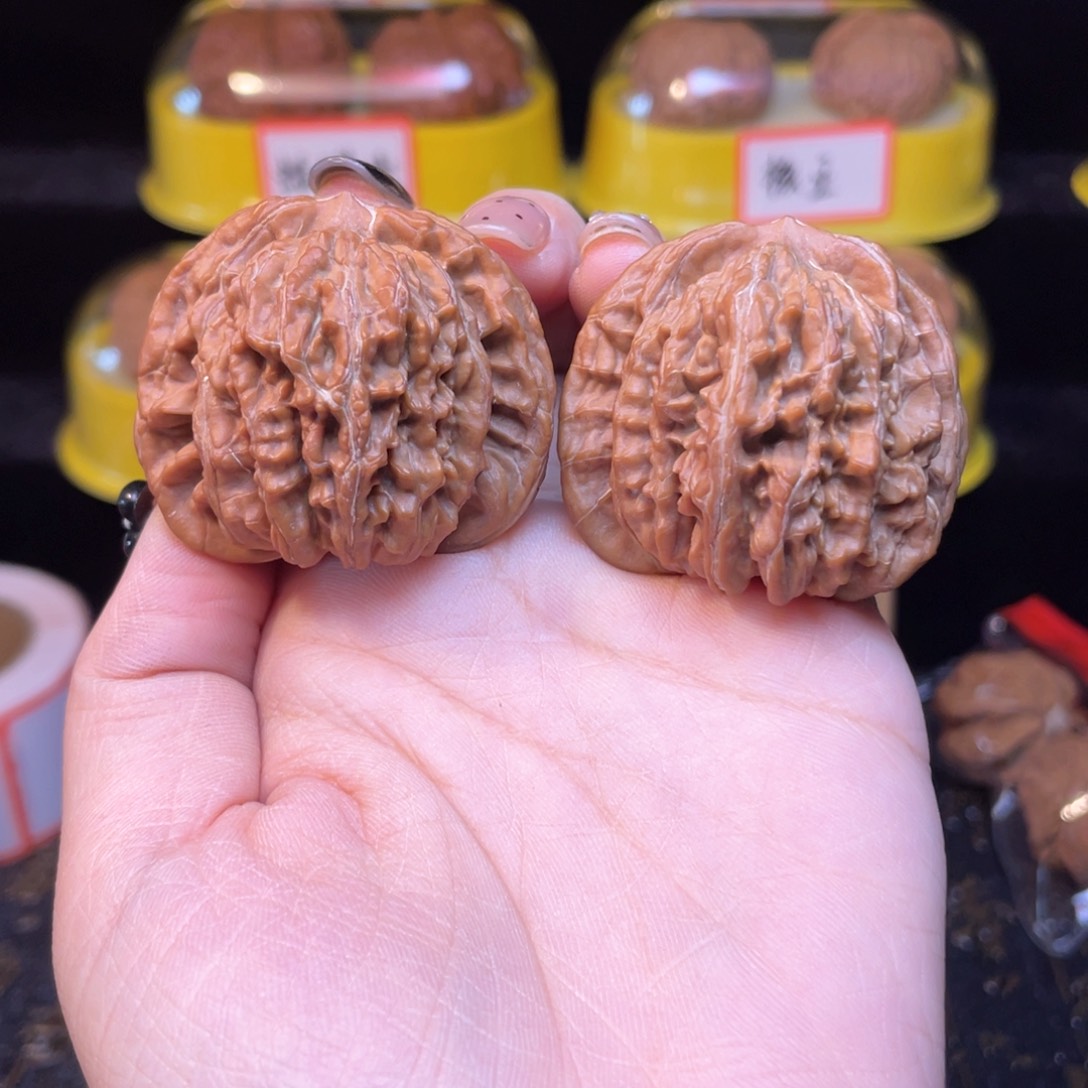 文玩核桃把件四座楼41