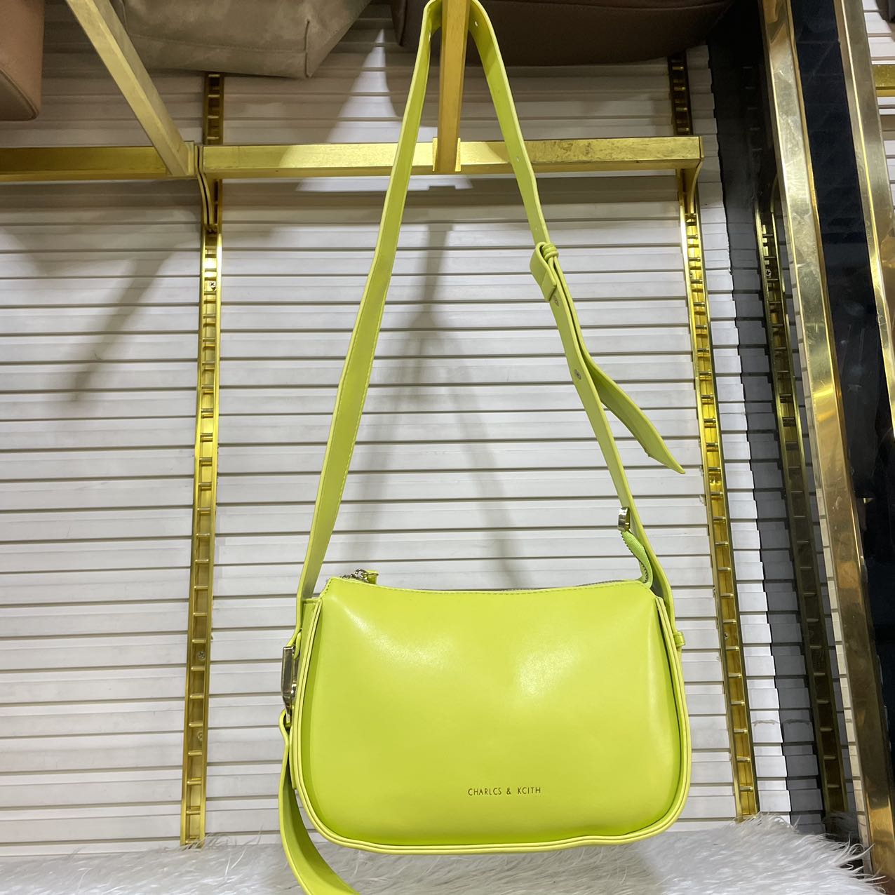 斜挎包托特包通勤风斜跨单肩女士绿色小包包夏季腋下包设计师