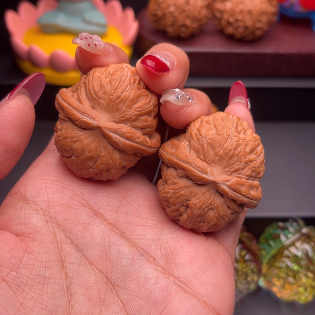 文玩核桃把件全品平谷元宝f120