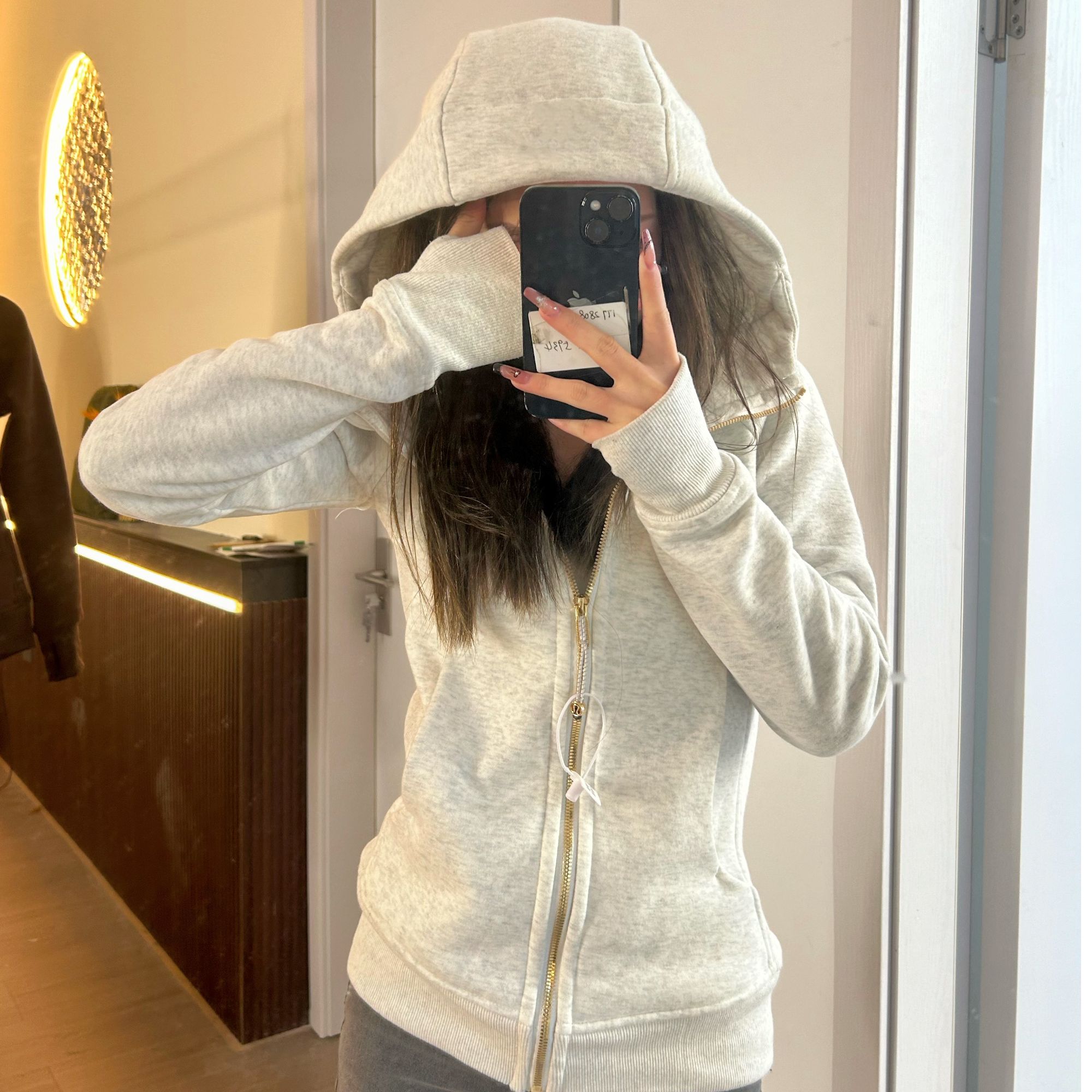 M2024新款薄绒卫衣