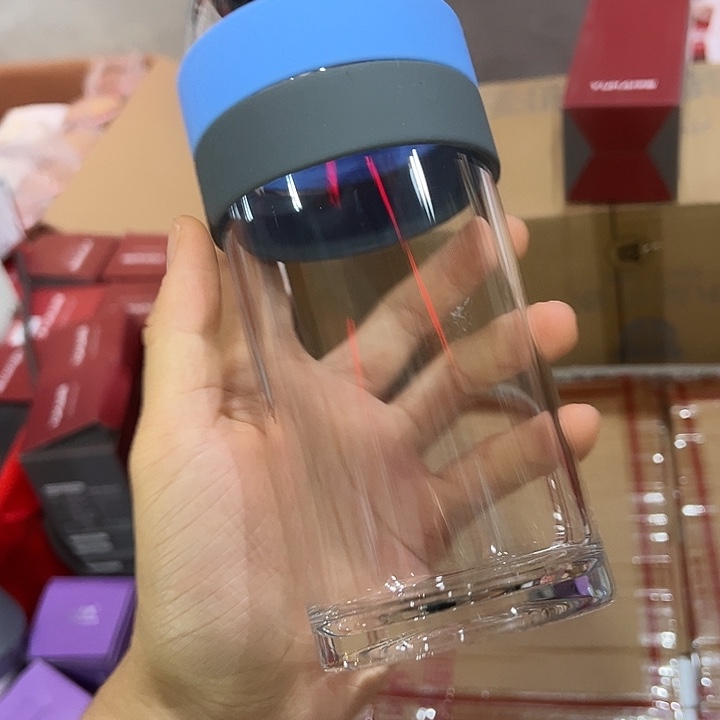 口单层烫手玻璃杯500玻璃杯