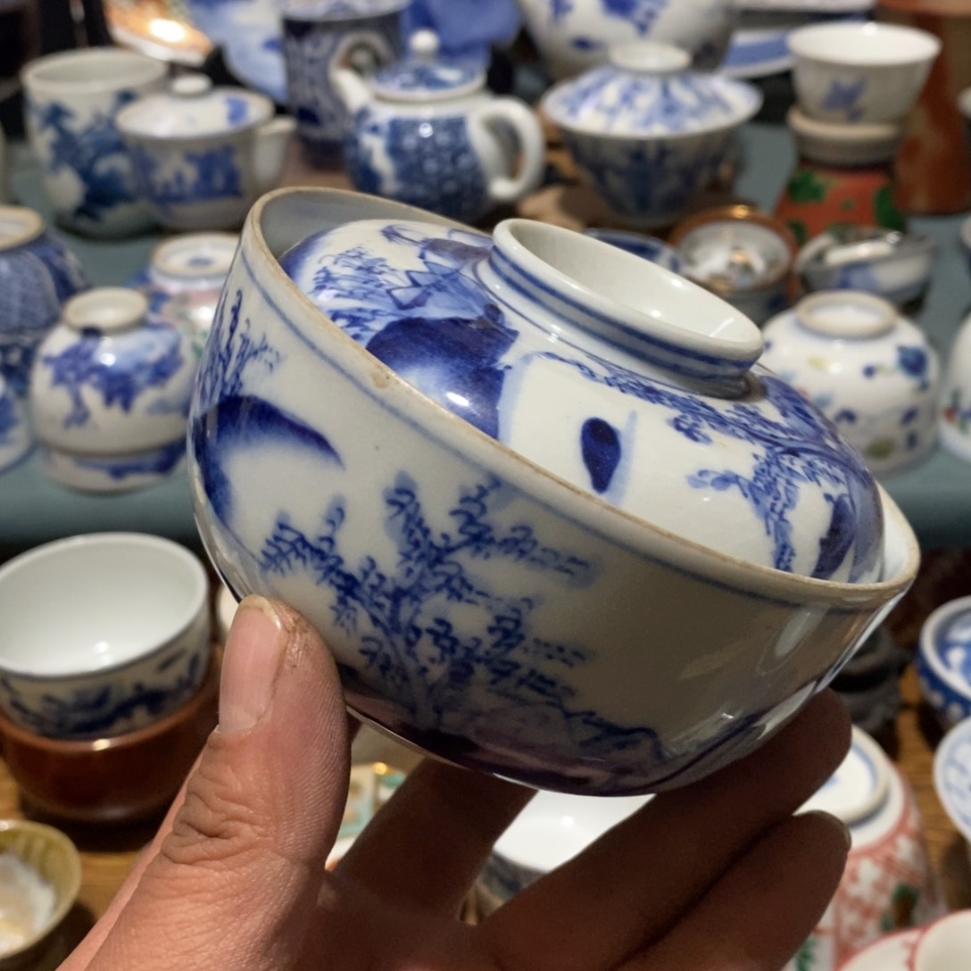 瓷片舶来瓷器满28包邮当日凑单