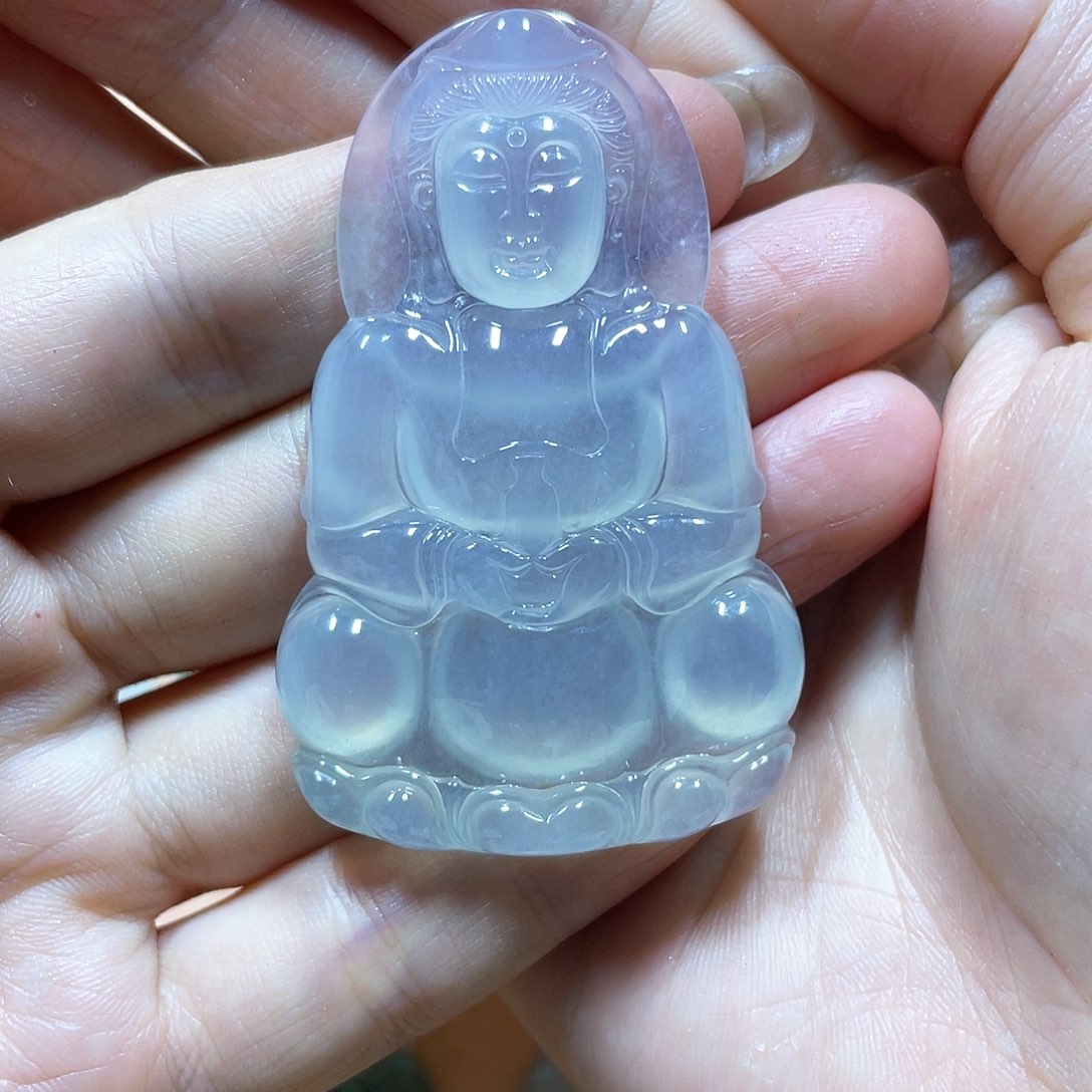 翡翠颈饰未镶嵌58×36.9×6.2