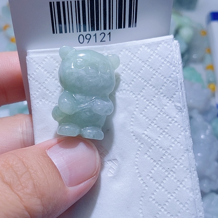 翡翠未镶嵌颈饰天光墟翡翠市场现金代购