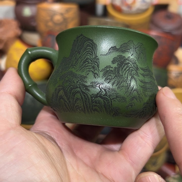 茶杯紫砂宜兴紫砂主人杯