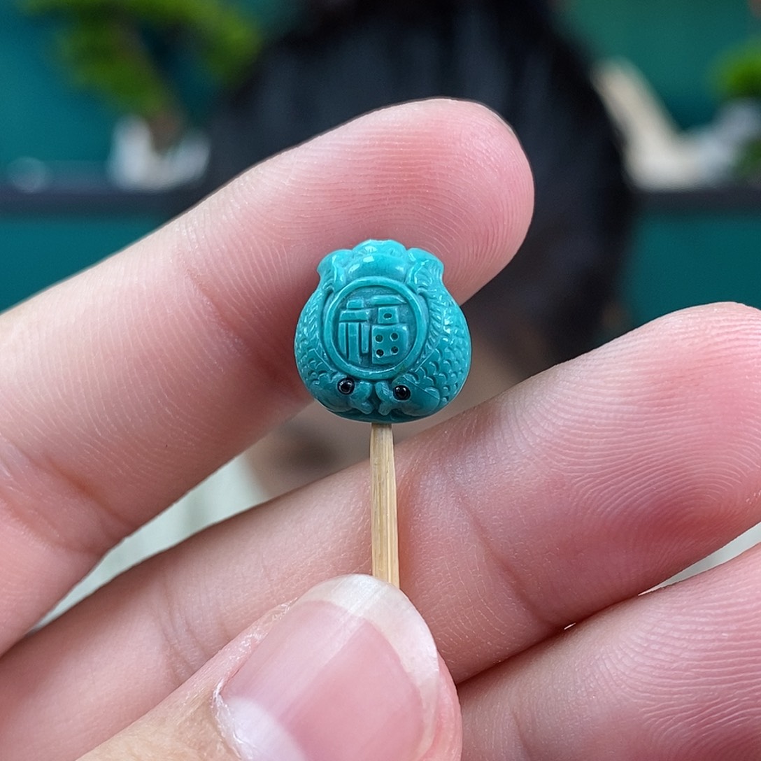 绿松石珠宝奇石未镶嵌