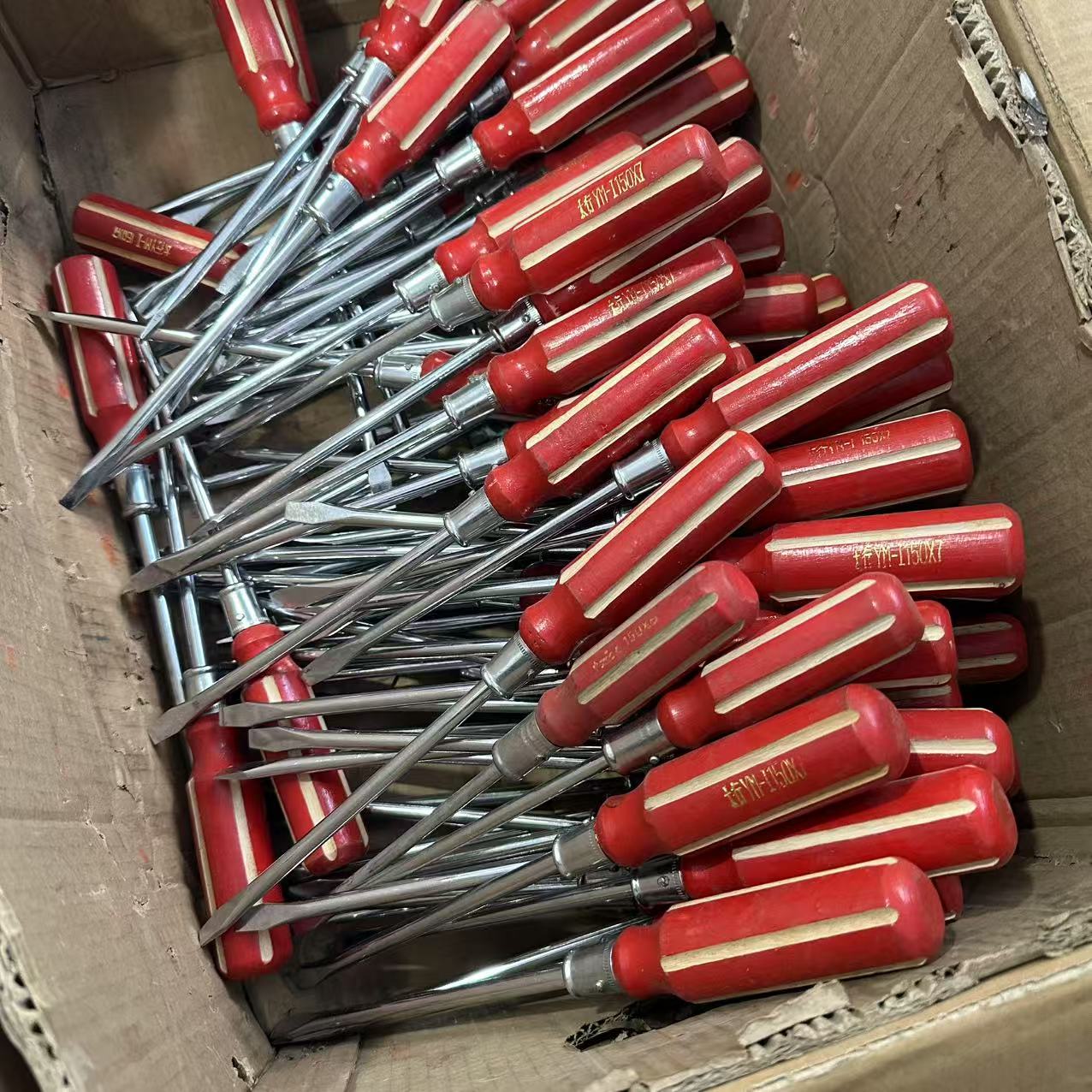 老式螺丝刀实木把（大号27厘米）