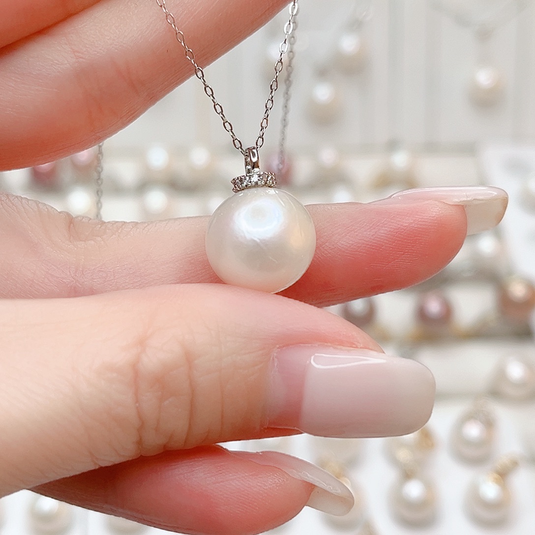 吊坠(赠链)淡水珍珠合金