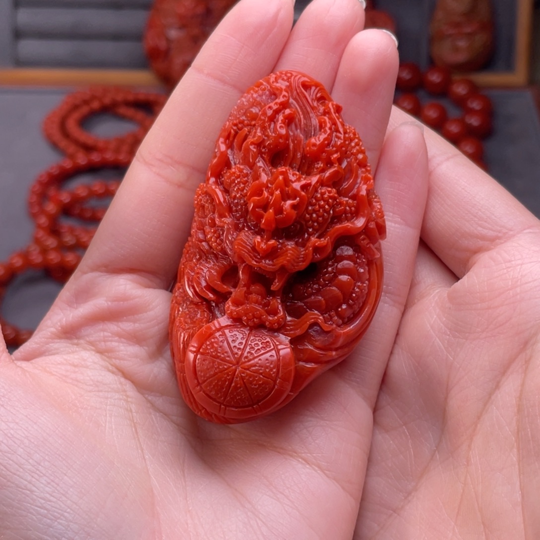 南红玛瑙未镶嵌配饰