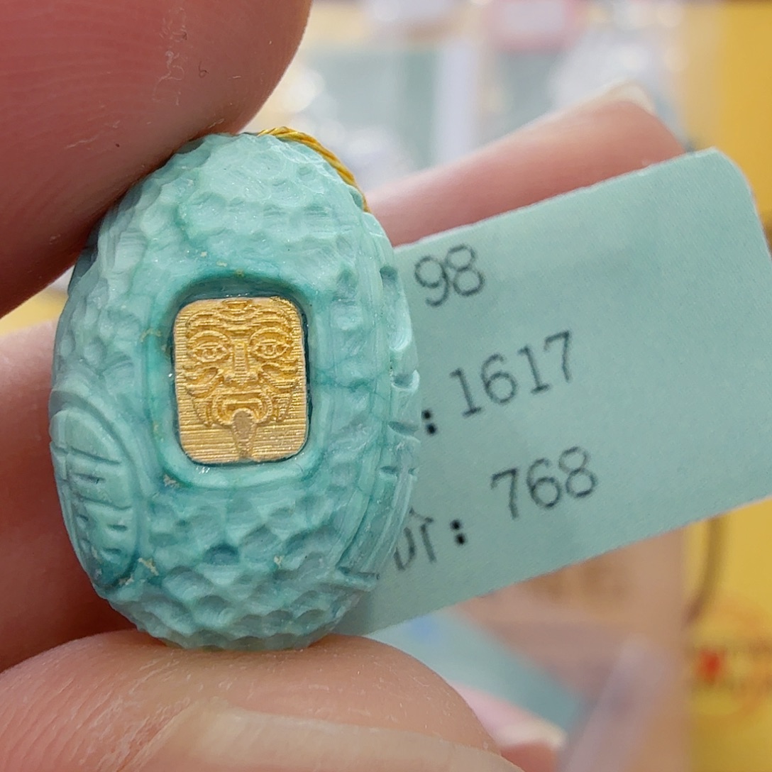 绿松石未镶嵌配饰