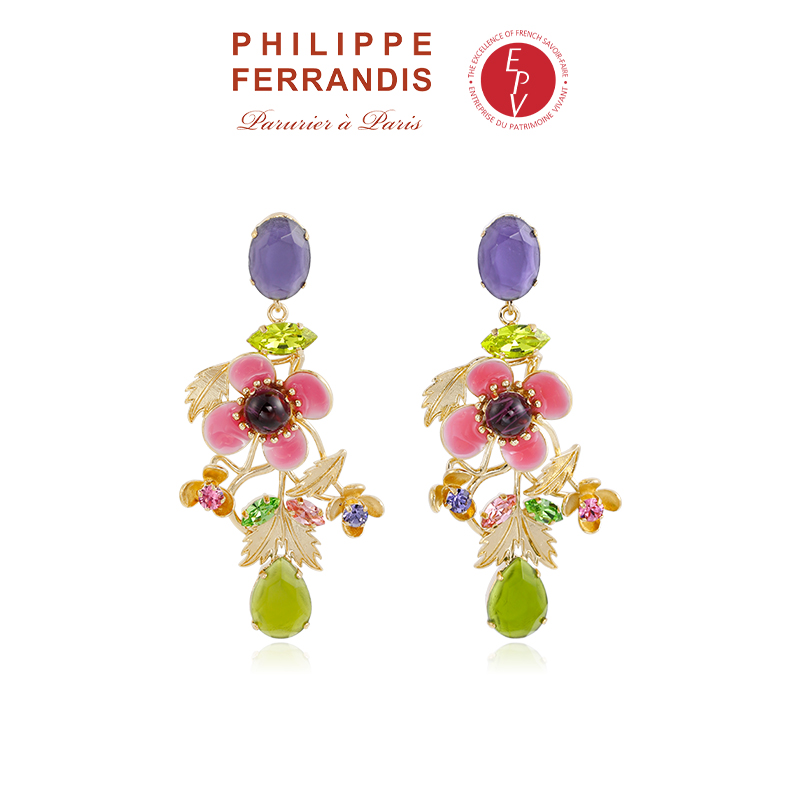 AZLOOK 【法国进口】菲昂迪斯胜利的芙拉系列耳环长款