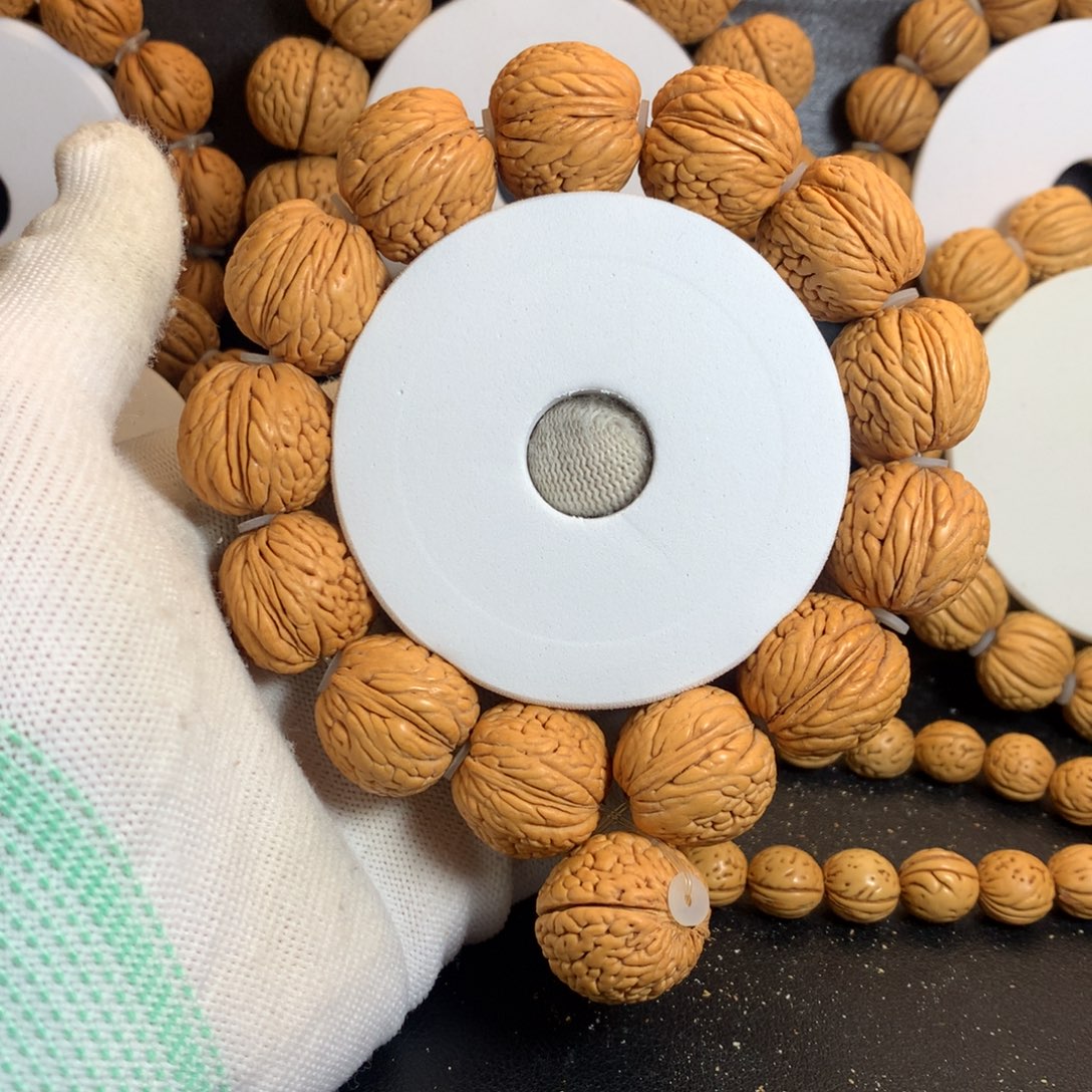 (***博手串桃核22龙鳞凤尾