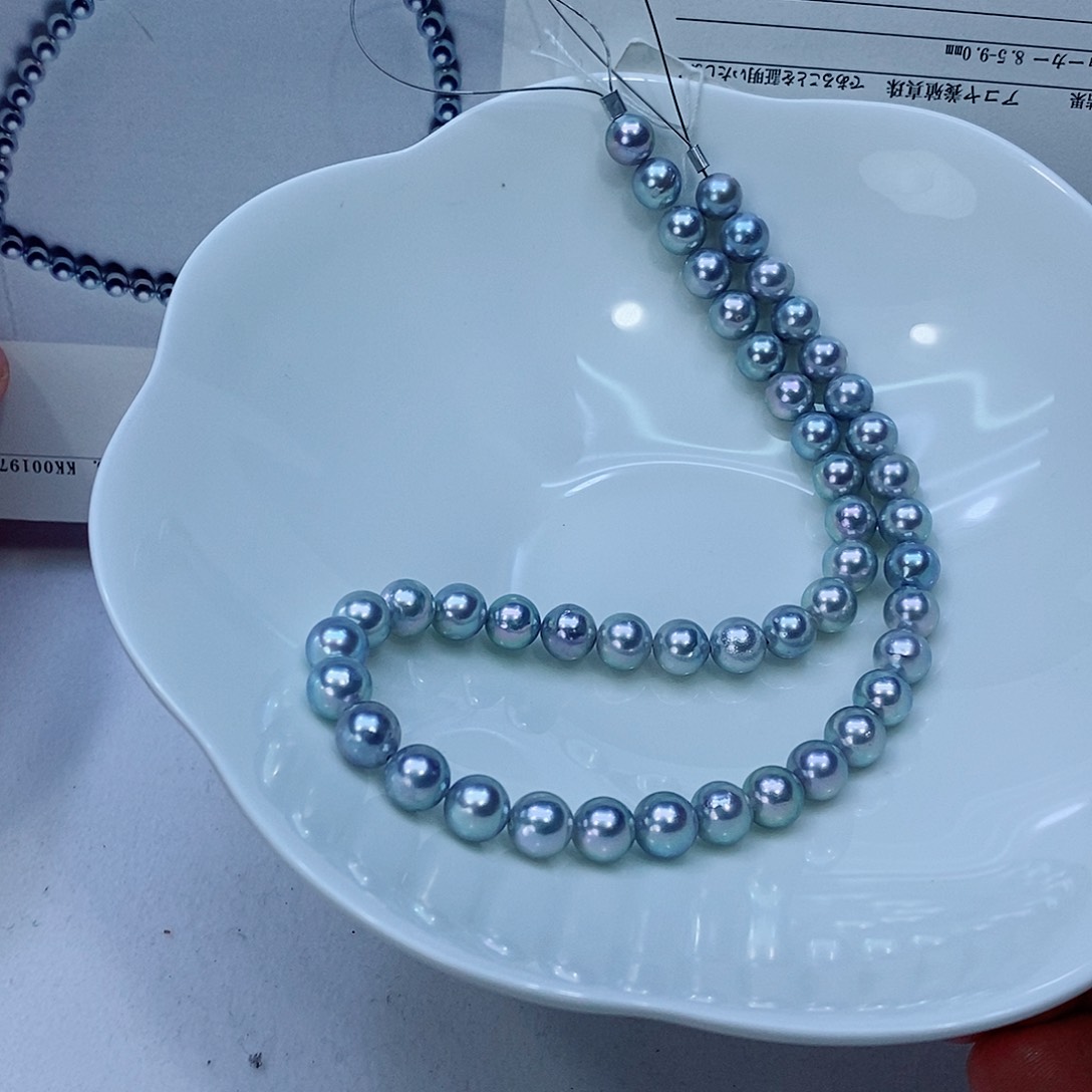 海水珍珠颈饰银S925镶嵌
