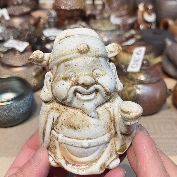 柴烧裸烧茶具福利954