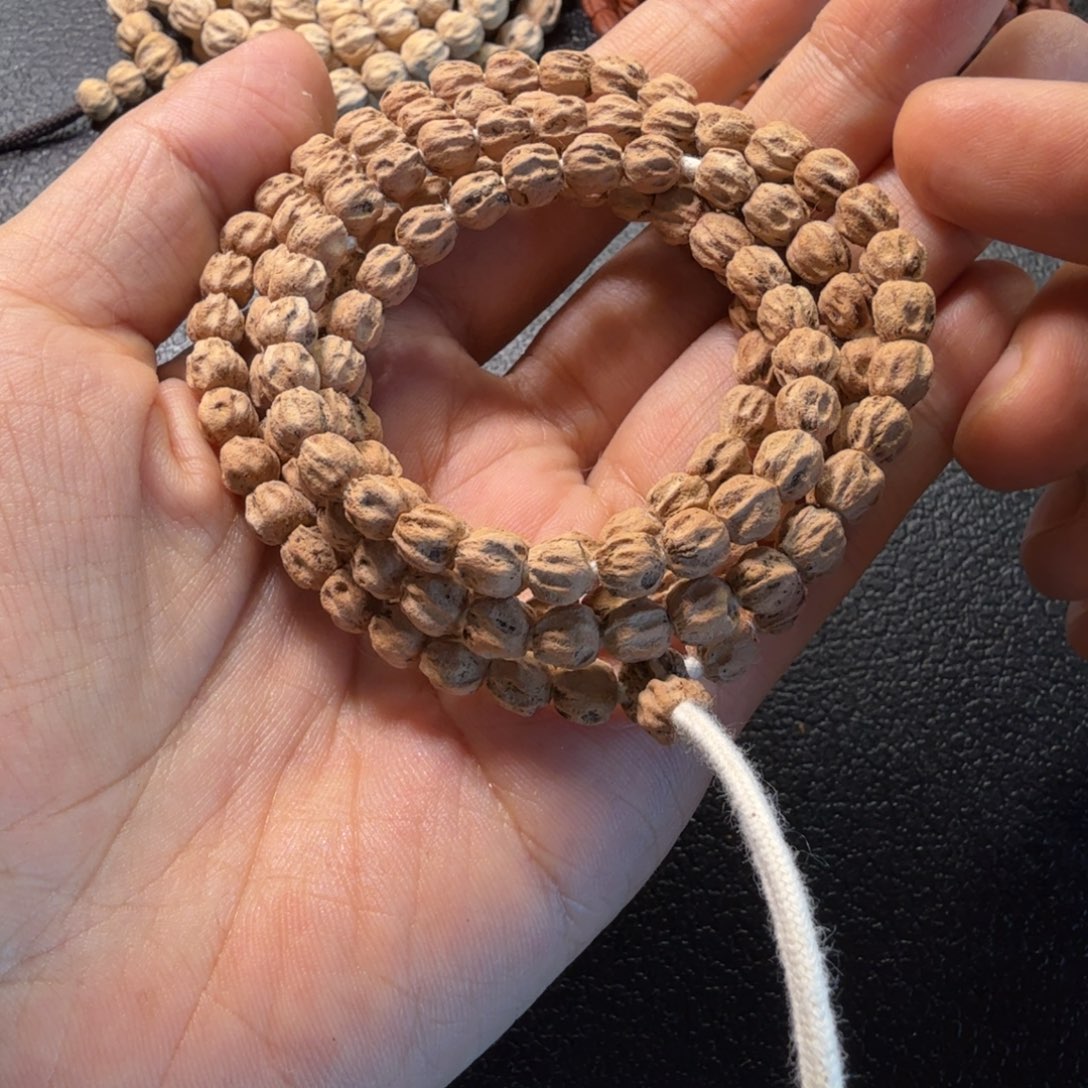 柏香籽/百香籽手串1**y红麻皮 1d