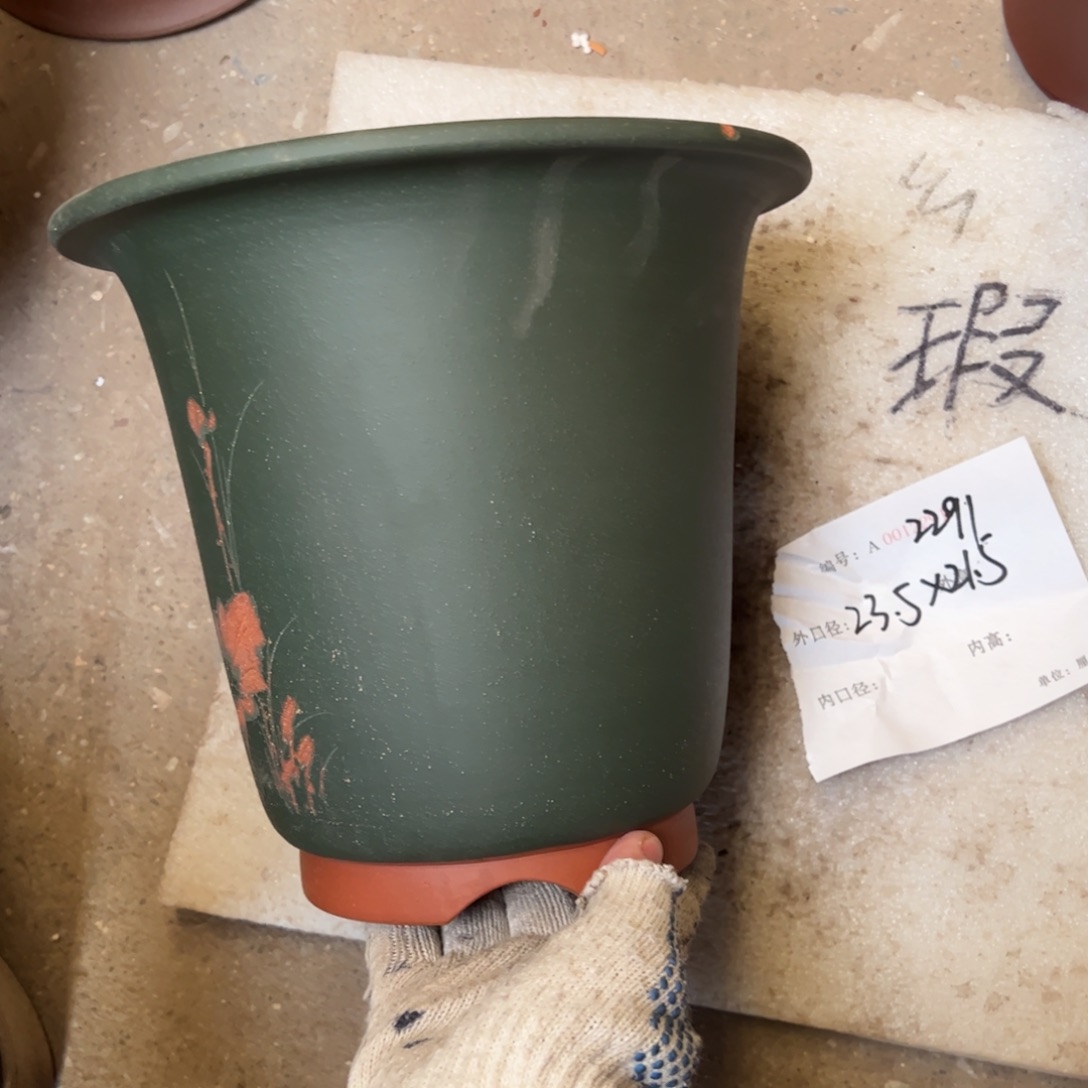 紫砂花盆紫砂花盆