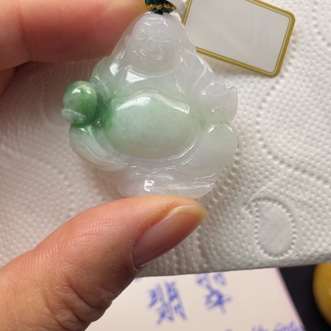 翡翠未镶嵌颈饰翡翠佛公