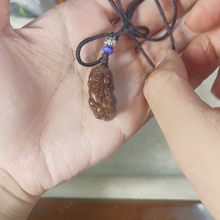 黄花梨/降香黄檀吊坠老料皮丘吊坠