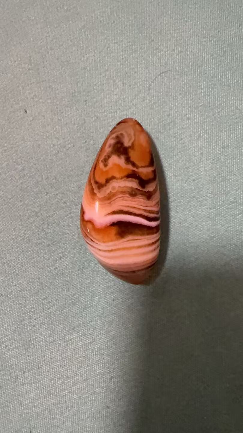 天然玛瑙缠丝吊坠随型定制手把件