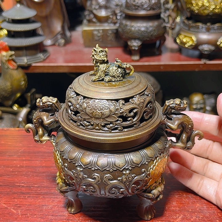 高端精美铜器摆件