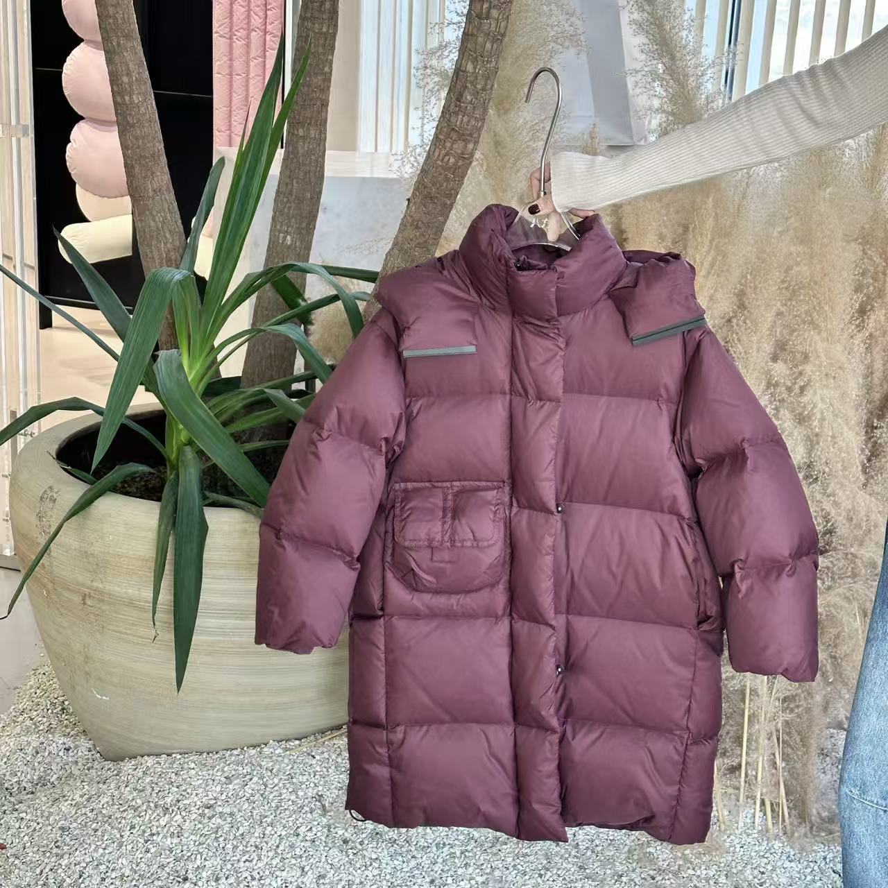 儿童90白鸭绒款羽绒服7818