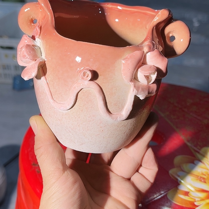 瓷片花盆福利多肉花盆