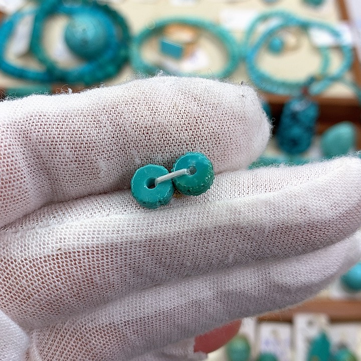 绿松石挂件未镶嵌