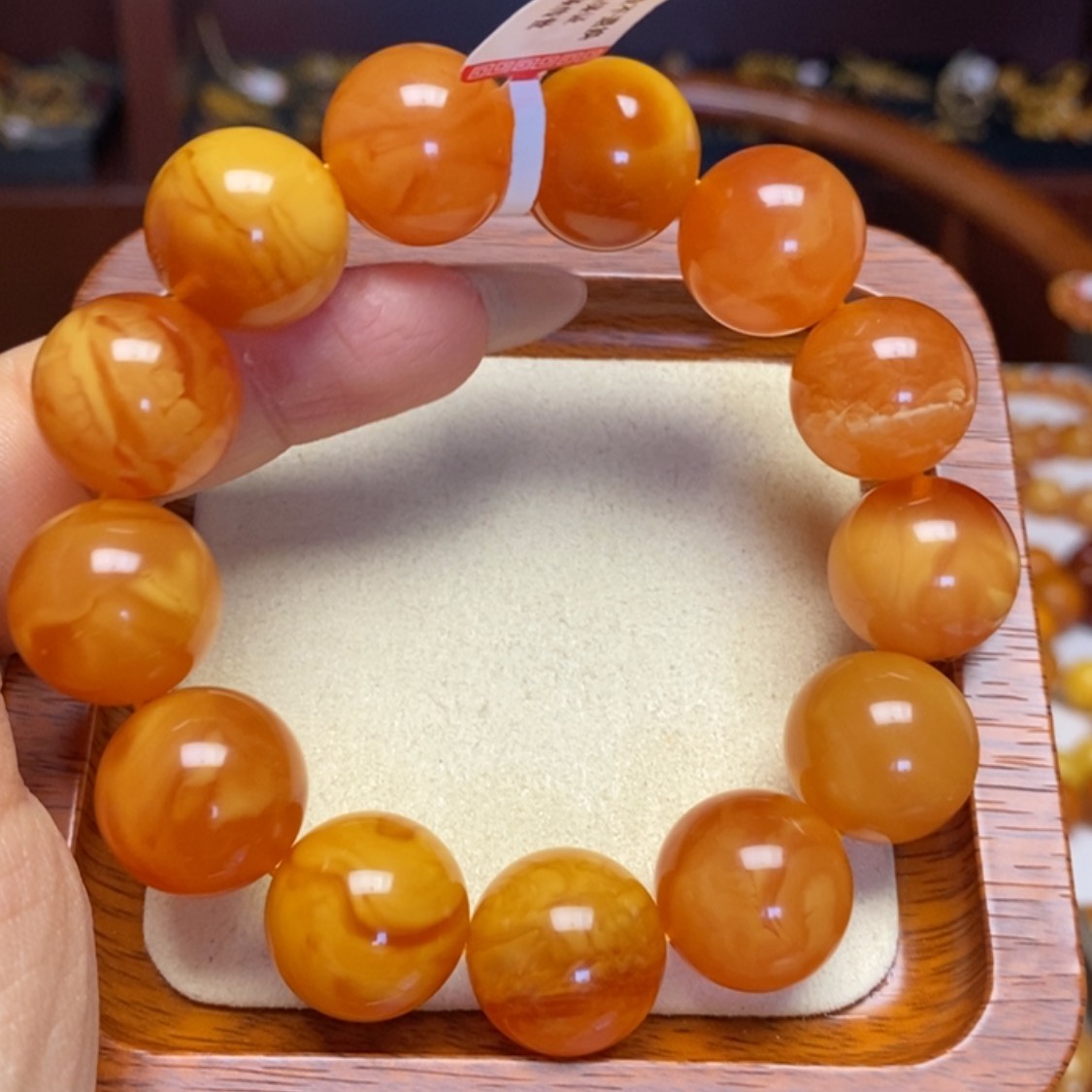 【闪购商品】蜜蜡手链未镶嵌手串