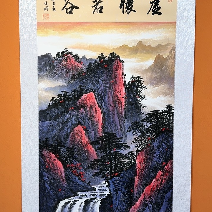 国画书法作品多次参加