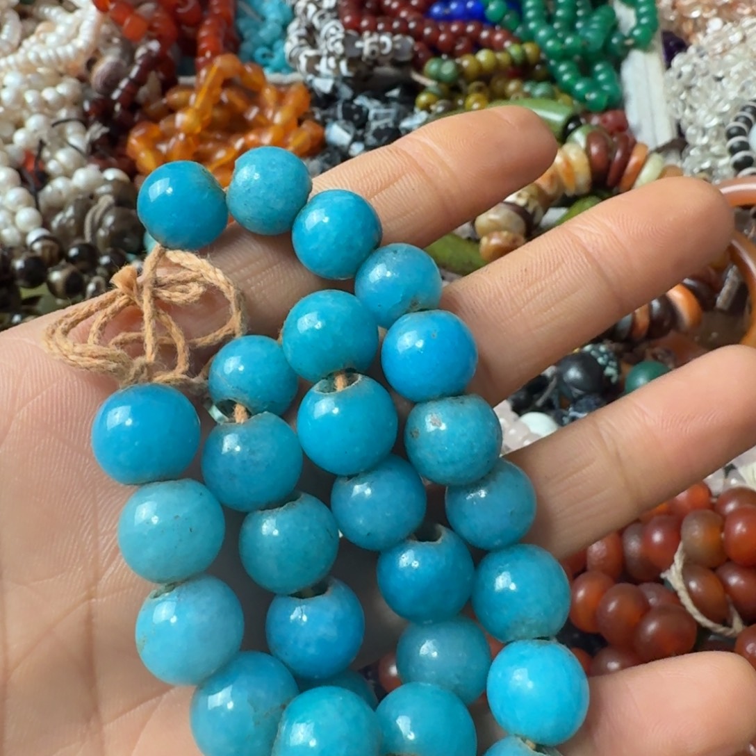 春***远玛瑙/玉髓未镶嵌颈饰