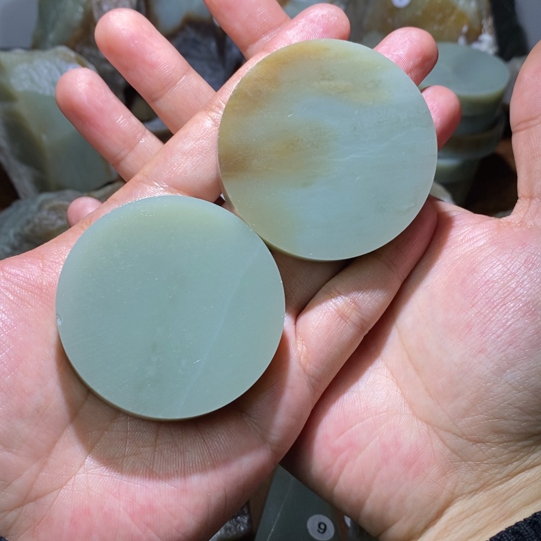 未镶嵌和田玉珠宝半成品⭐***炜