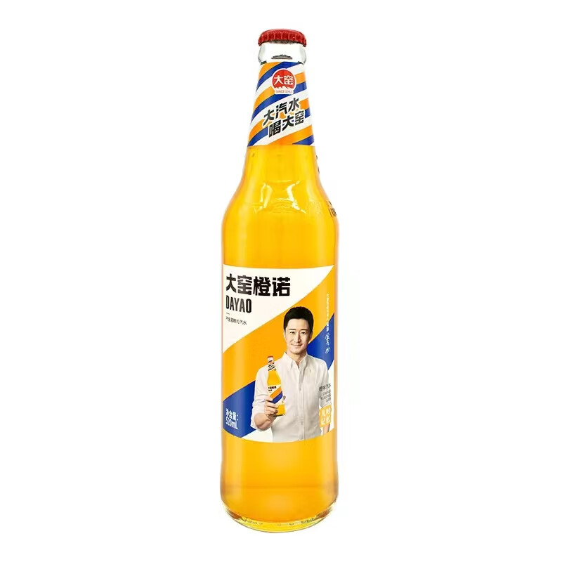 大窑橙诺橙味汽水520ml