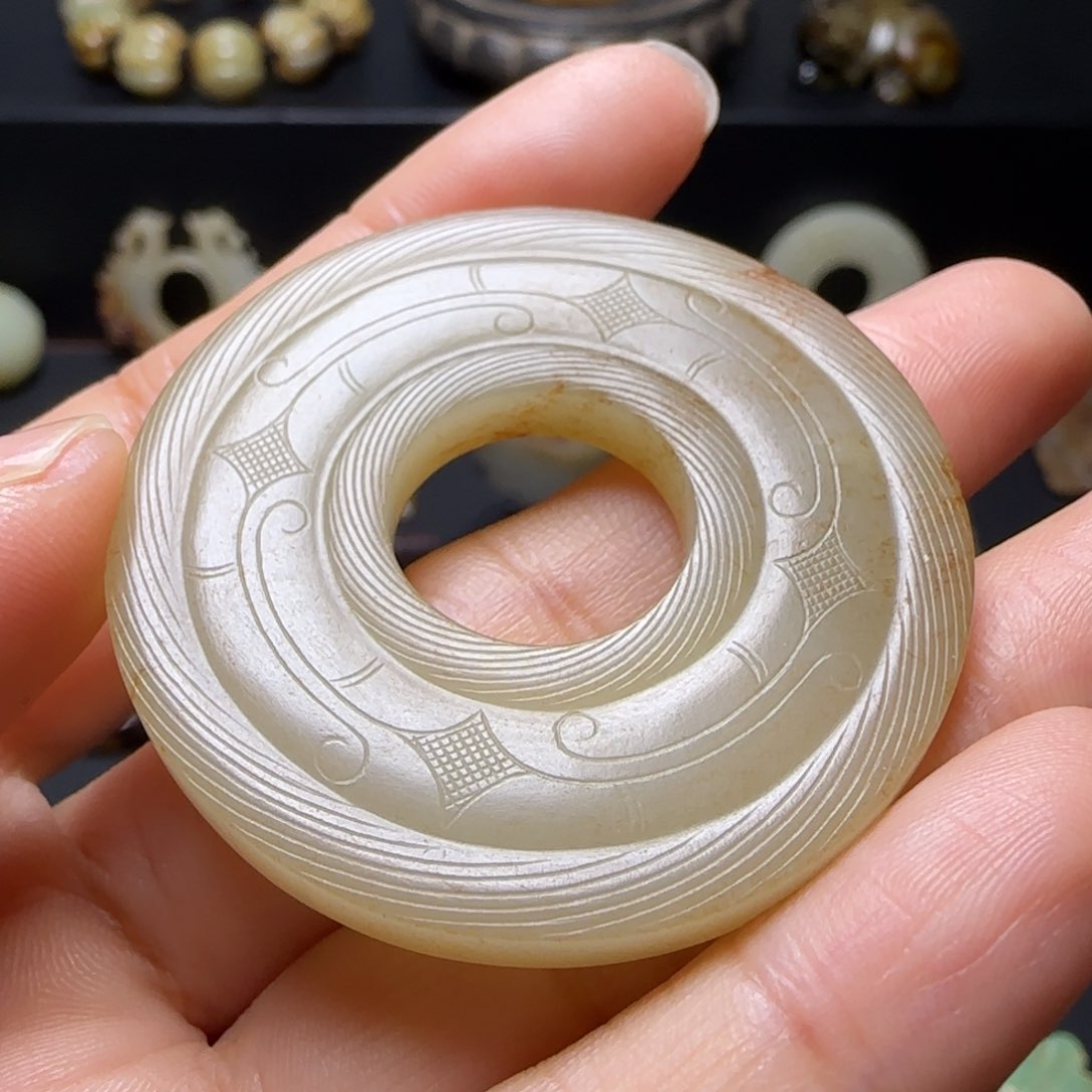 和田玉吊坠(不含链)未镶嵌用****4