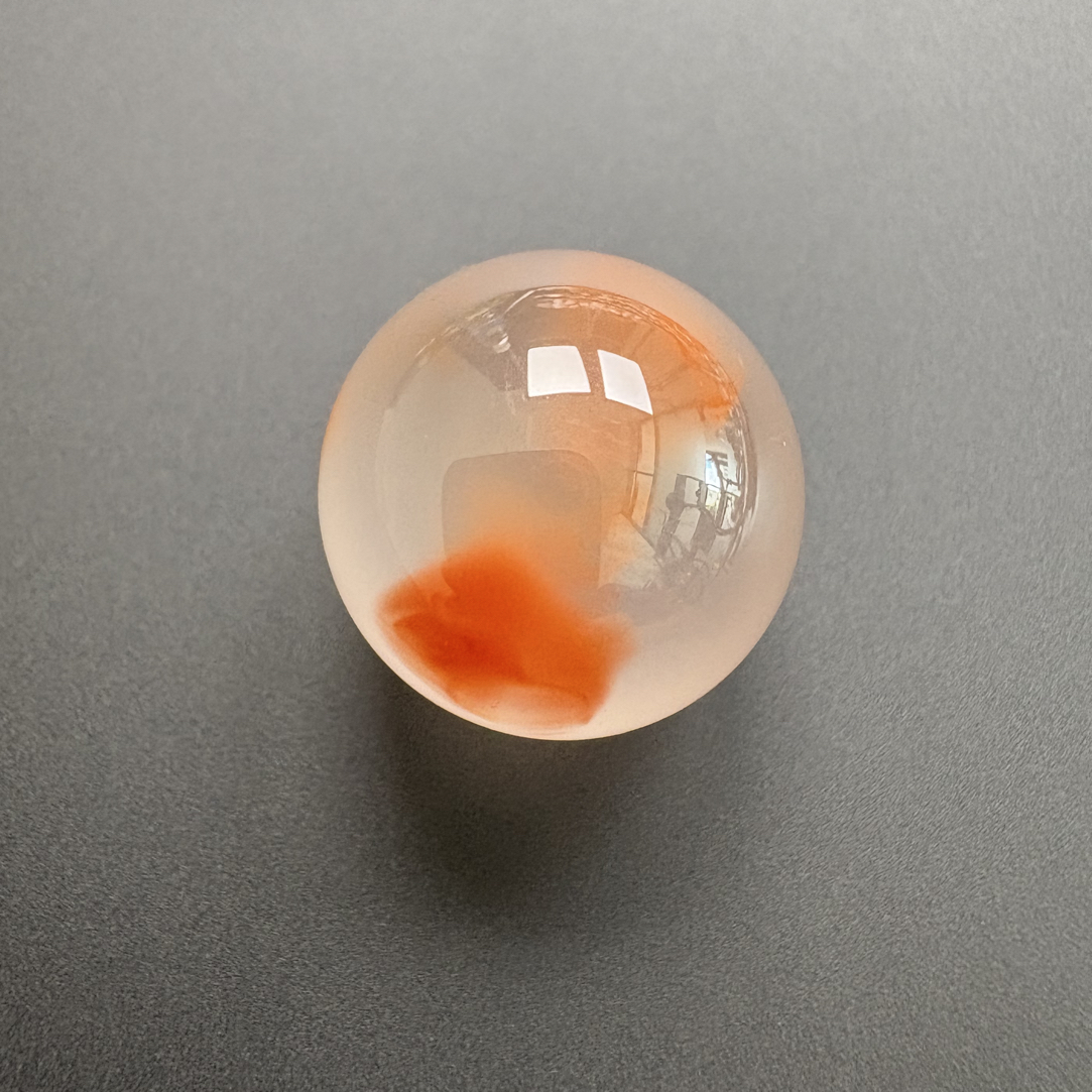 15.6南红玛瑙冰飘特色珠子