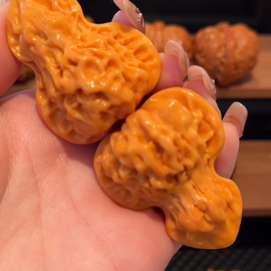 桃核吊坠花生葫芦40 精品853