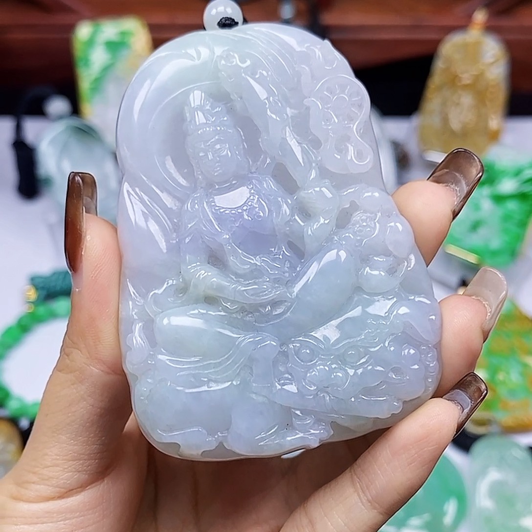 翡翠未镶嵌颈饰天然翡翠Ａ货