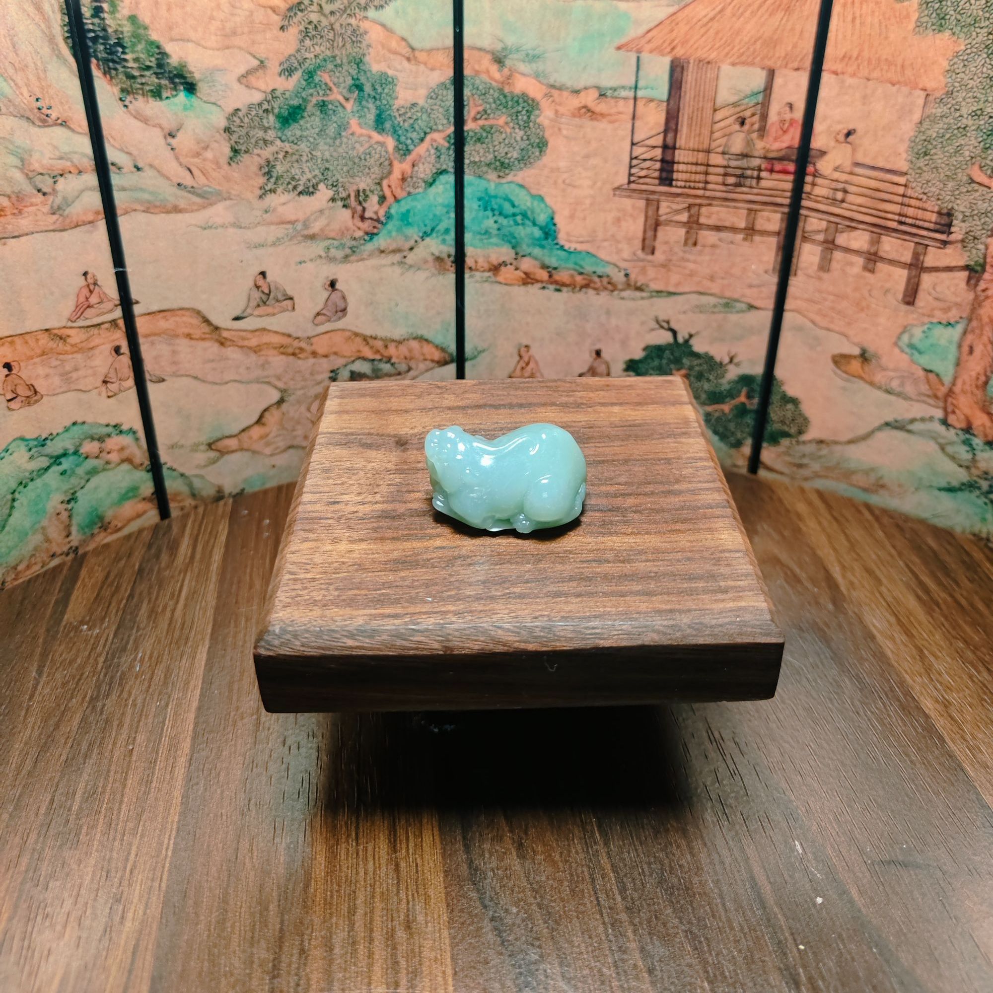 J和田玉貔貅吊坠0095