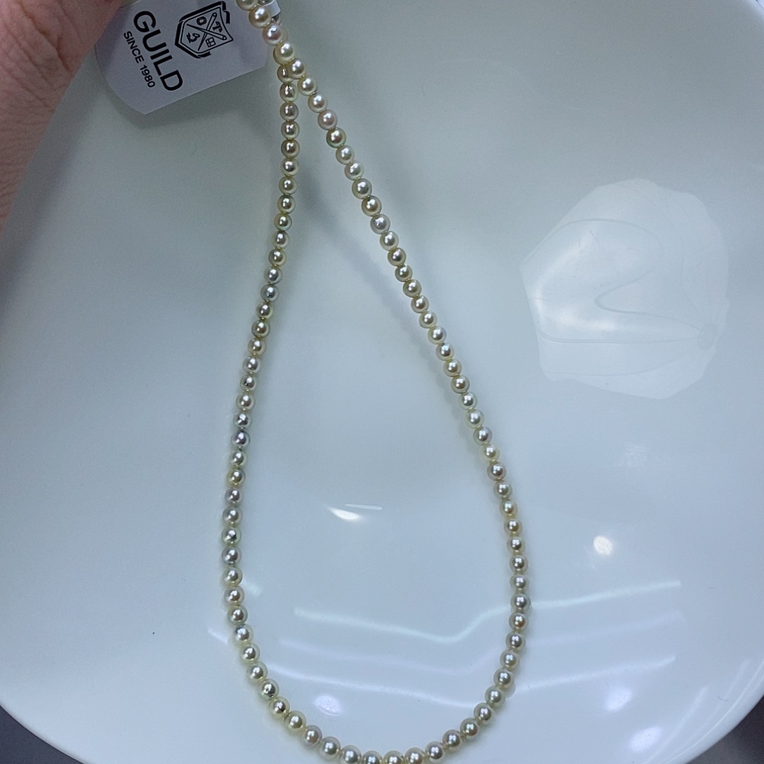 海水珍珠颈饰银S925镶嵌