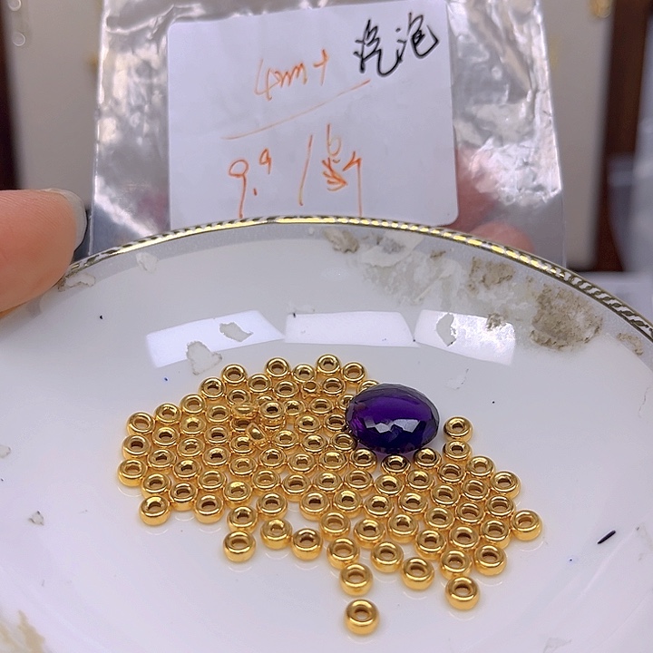 紫晶颈饰银S925镶嵌紫晶925镶嵌101