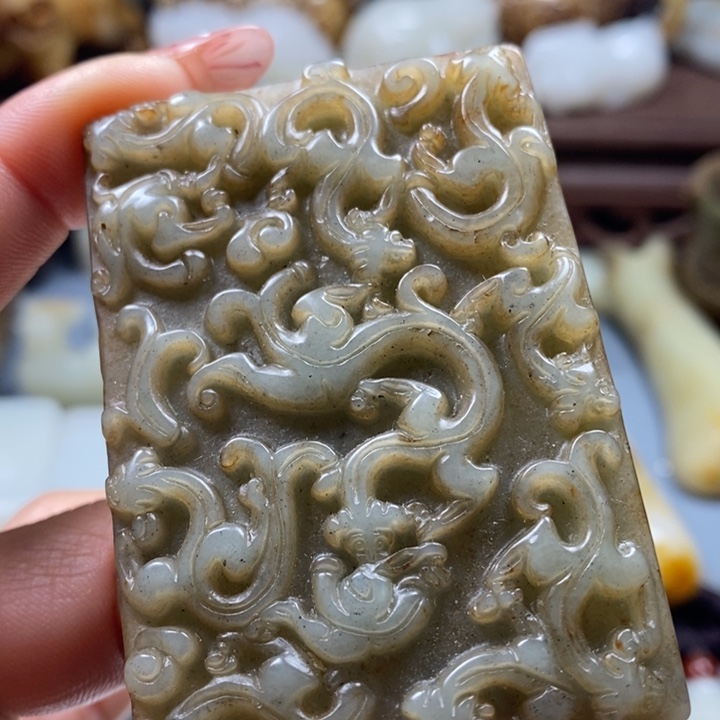 和田玉挂件未镶嵌