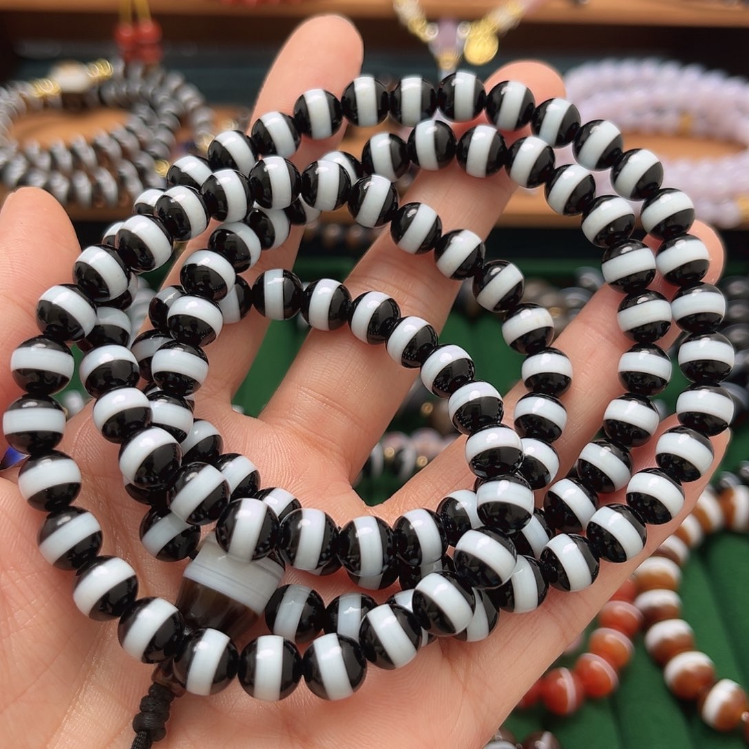 玛瑙/玉髓合金手串