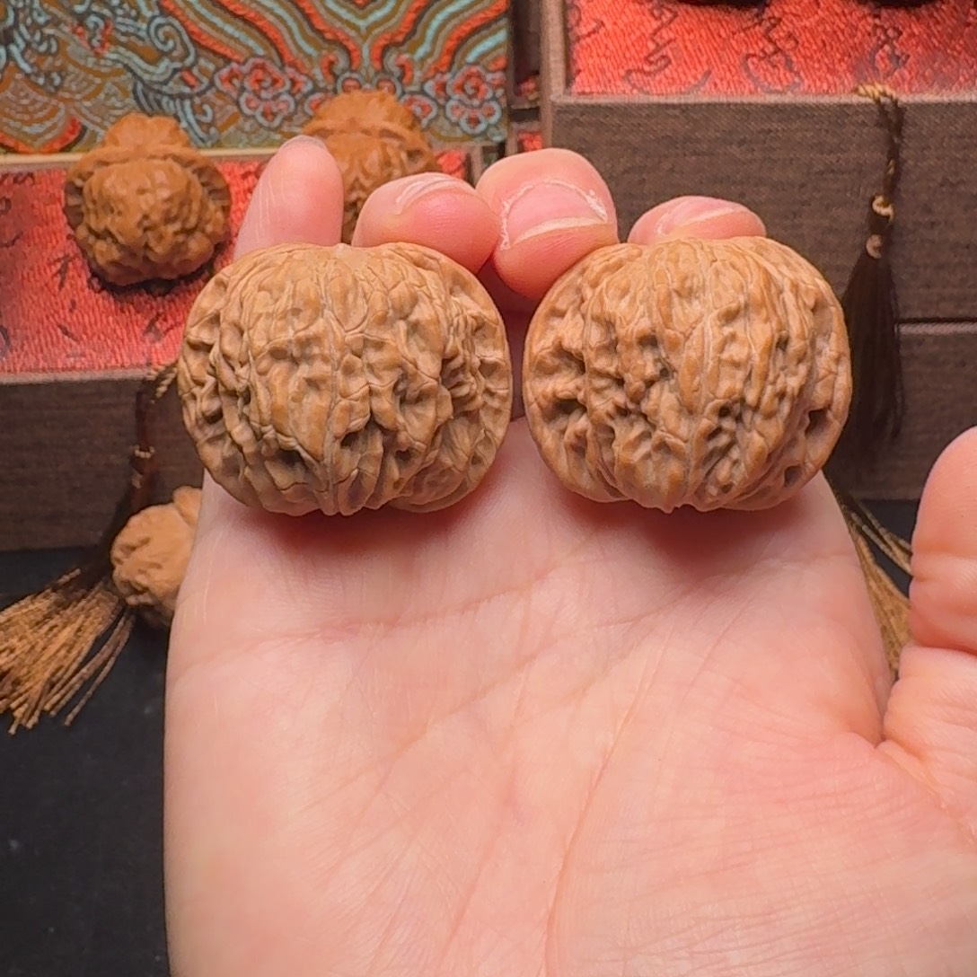 文玩核桃精品磨盘34