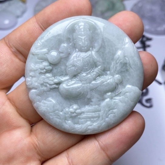 颈饰未镶嵌翡翠翡翠