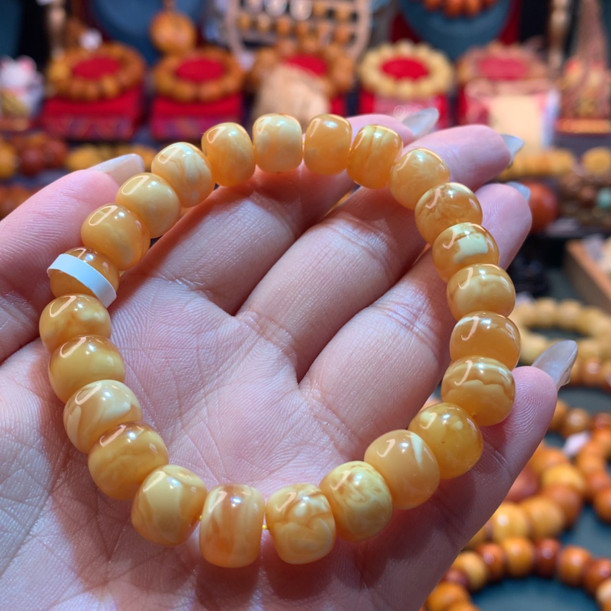 【闪购商品】蜜蜡手串未镶嵌T****T蜜蜡手串