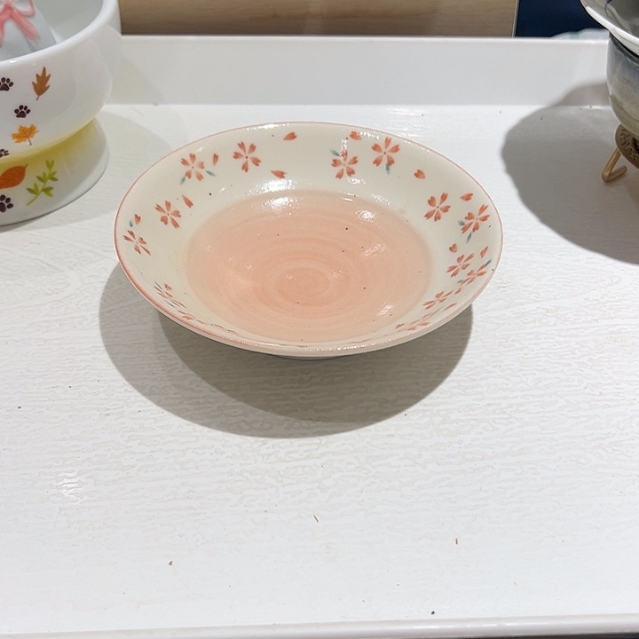 玖***柒瓷樱花花花要盘子一个女人味