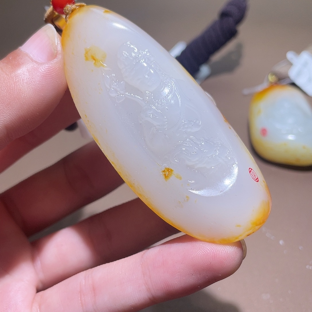 和田玉颈饰未镶嵌Z6