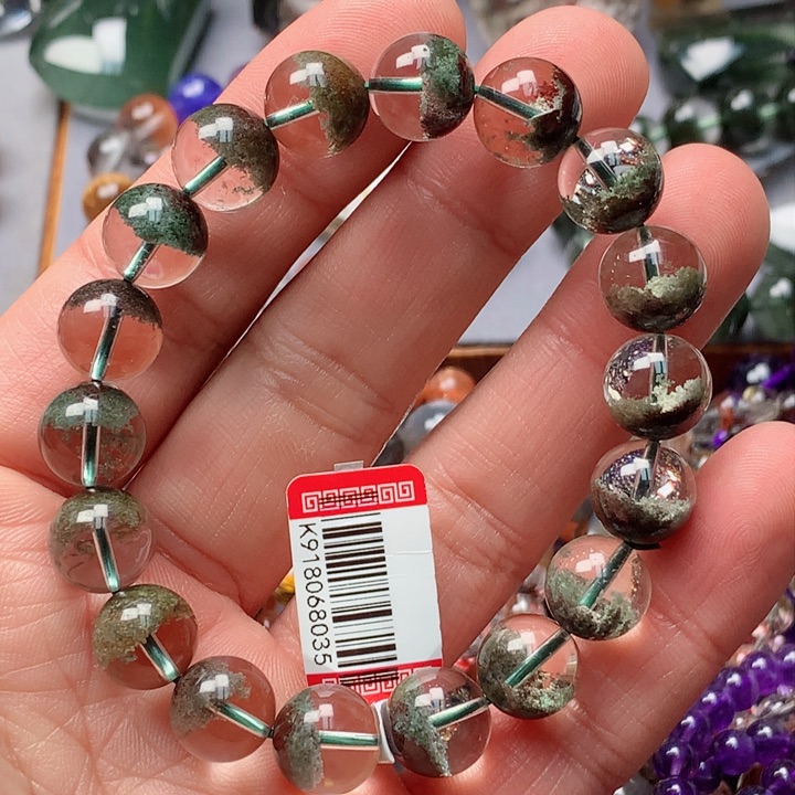 水晶手串未镶嵌天然